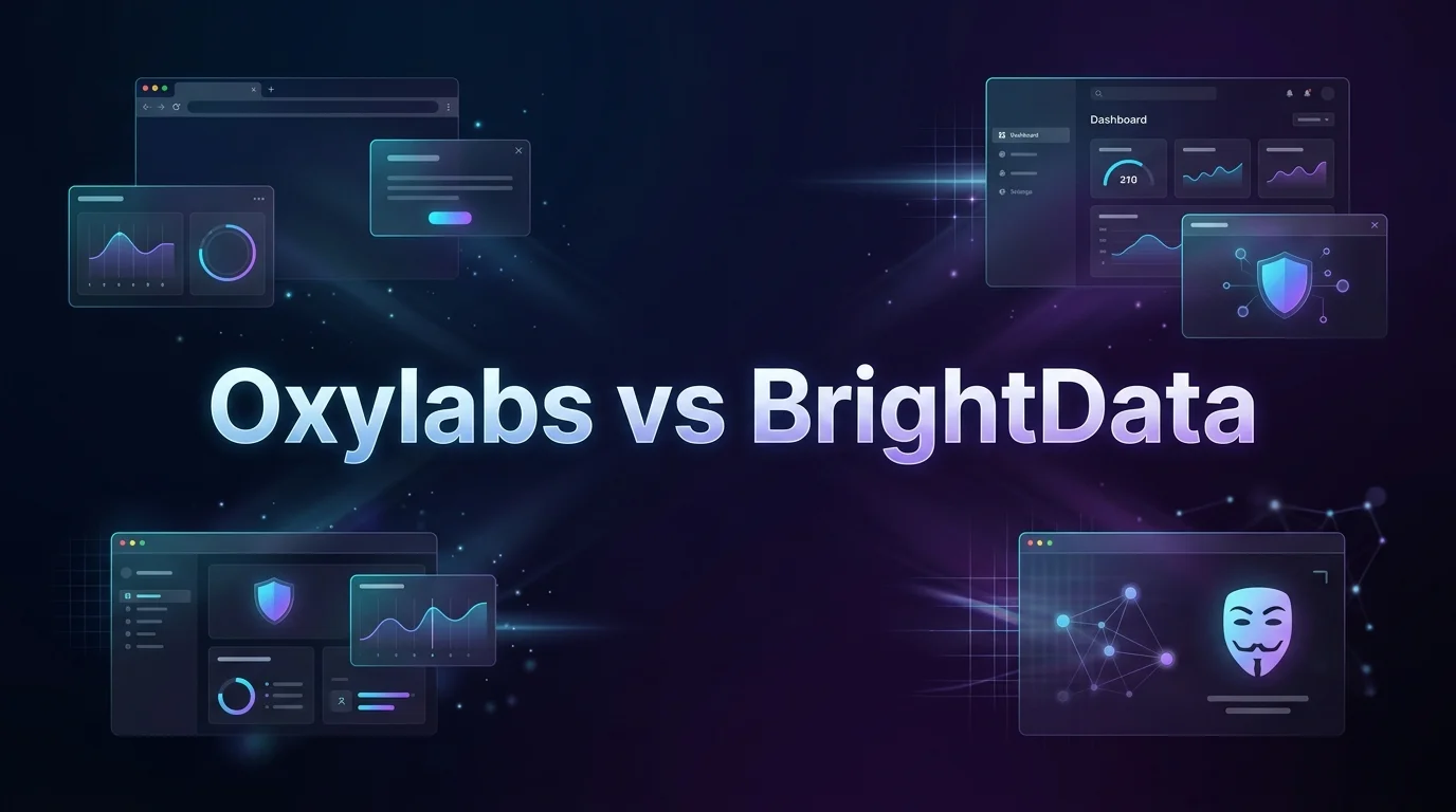 Oxylabs vs BrightData [year]: Pricing, Speed, Use Cases