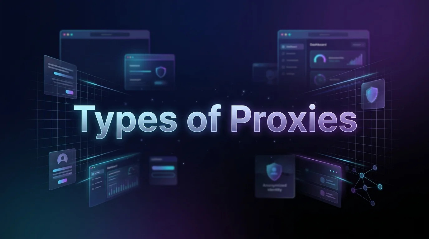 Types of Proxies & How to Choose the Right One [year]