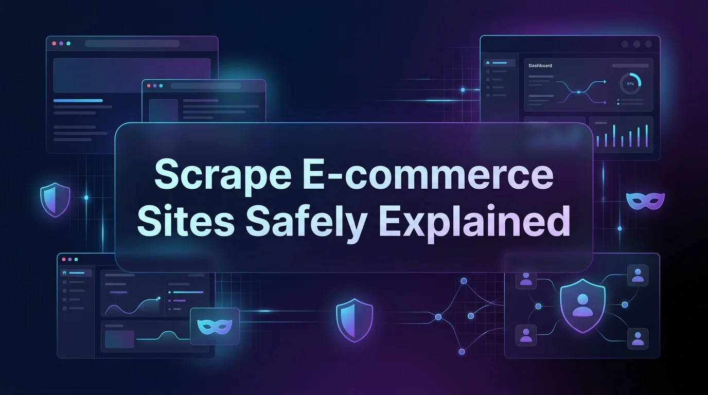 How to Scrape E-commerce Sites Safely & Avoid Bans in [year]