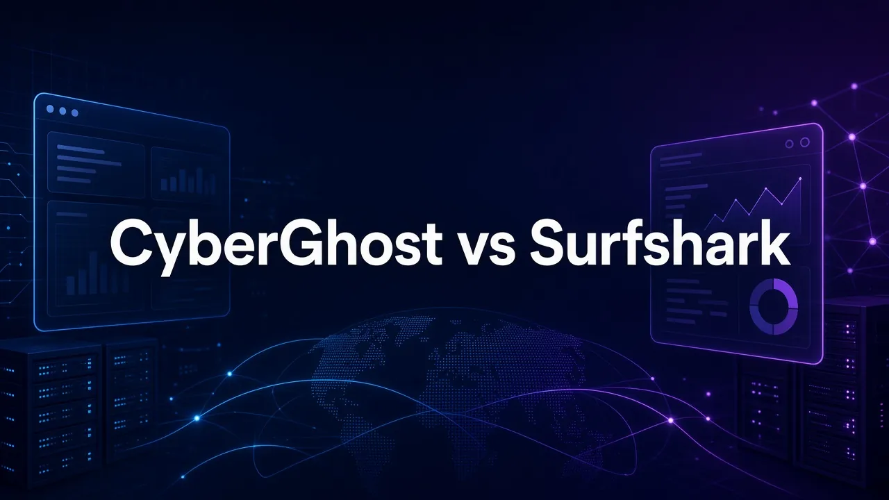 CyberGhost vs Surfshark 2026: Which VPN Is Better?