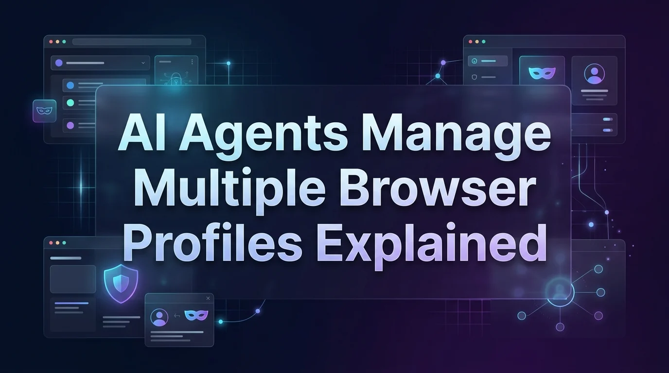 How AI Agents Manage Multiple Browser Profiles in [year]