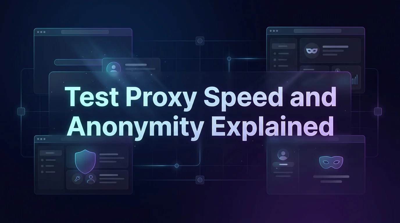 How to Test Proxy Speed and Anonymity in [year]