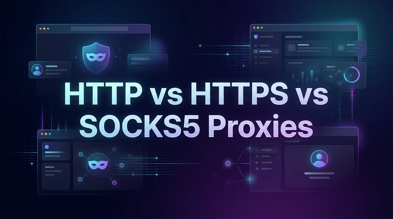 HTTP vs HTTPS vs SOCKS5 Proxies: Which to Use in [year]?