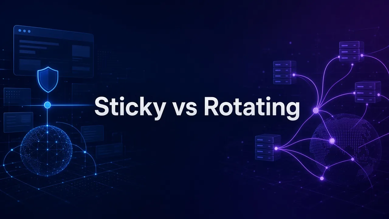 Sticky vs Rotating Proxy Sessions: Which to Use in 2026