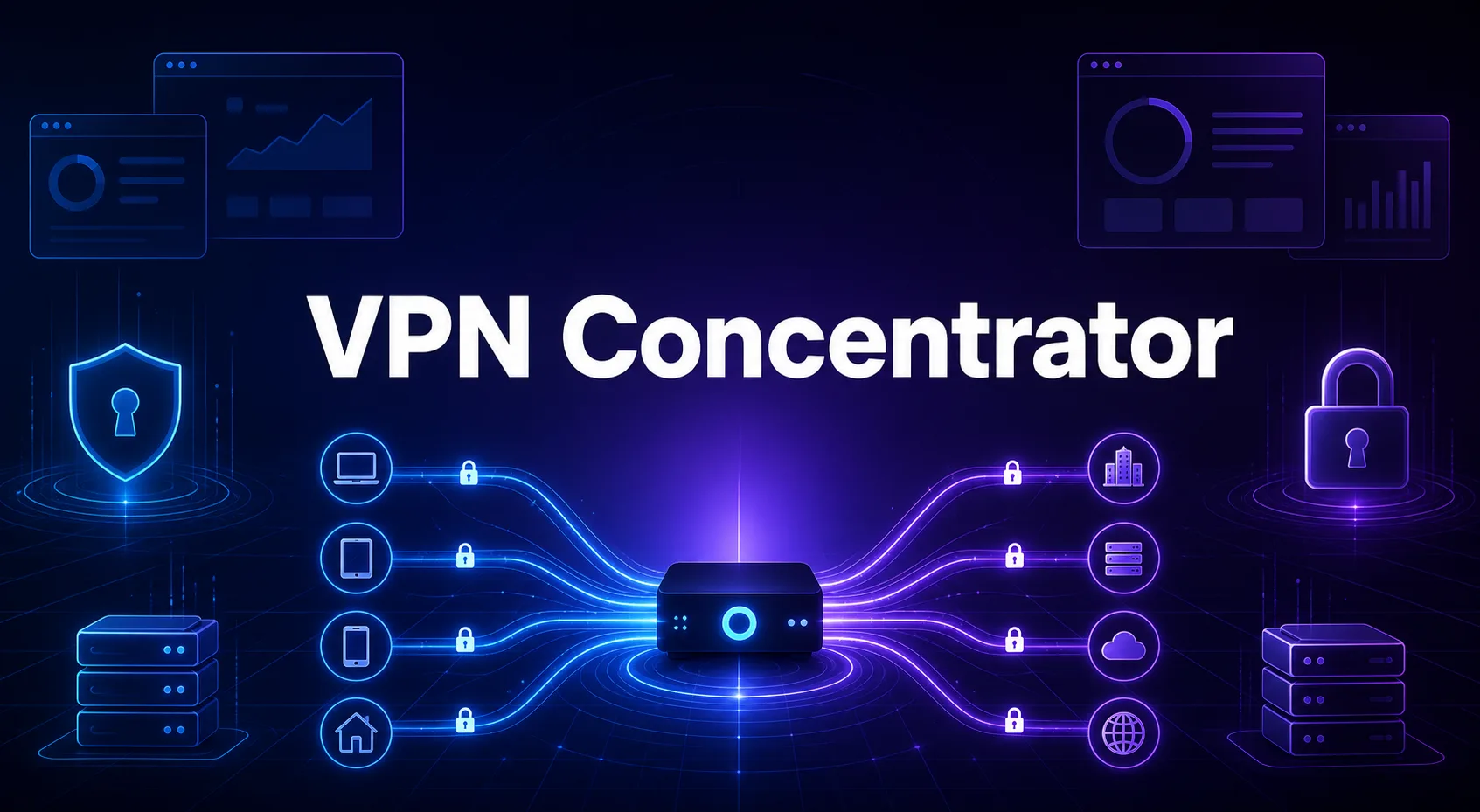 What Is a VPN Concentrator & How It Works?