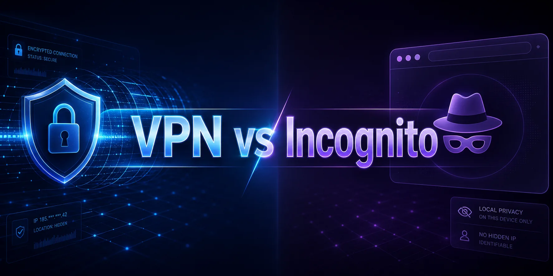 VPN vs Incognito Mode: What's the Difference? [year]